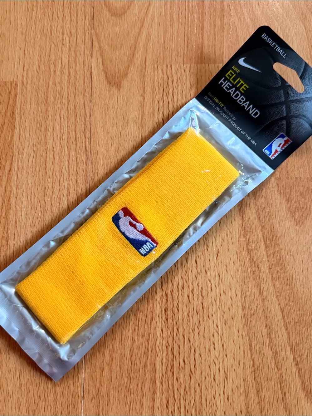 Nike Yellow NBA Elite Headband